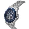 BULOVA Marine Star Нержавеющая сталь Открытое сердце Синий циферблат Автоматический 21 камень 98A302 200M Мужские часы