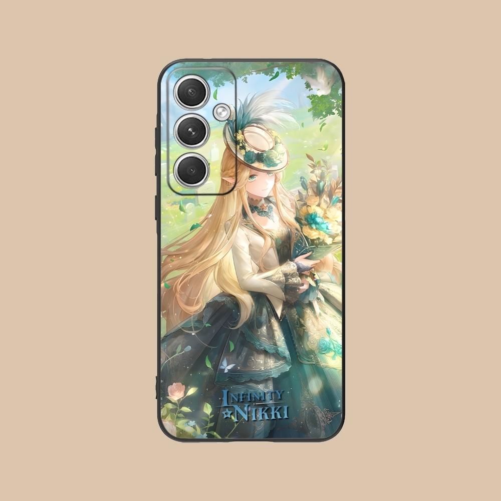 Чехол для смартфона Infinity Nikki для Samsung Galaxy S24 S23 S22 S21 S20 S10 S9 Plus FE Ultra Lite Черный