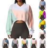 Women's Casual Fashion Sexy Comfortable V-neck Long Sleeve Geometric Print Sports Sweatshirt Top