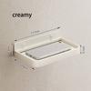 Bathroom Mobile Phone Holder Toilet Foldable Tray Punch-free Wall-mounted Storage Rack Bedside Dormitory Shelf