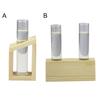 Decorative Hydroponic Tube Test Tube Vase Transparent Glass Universal Vases for Home