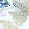 Car Bone Sequined Lace 25Cm Wide Wedding Dress Accessories Lace Gold Bead Lace Lace