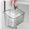 1Pcs Black White Iron Storage Basket Grid Kitchen Storage Rack  Seasoning Bottle