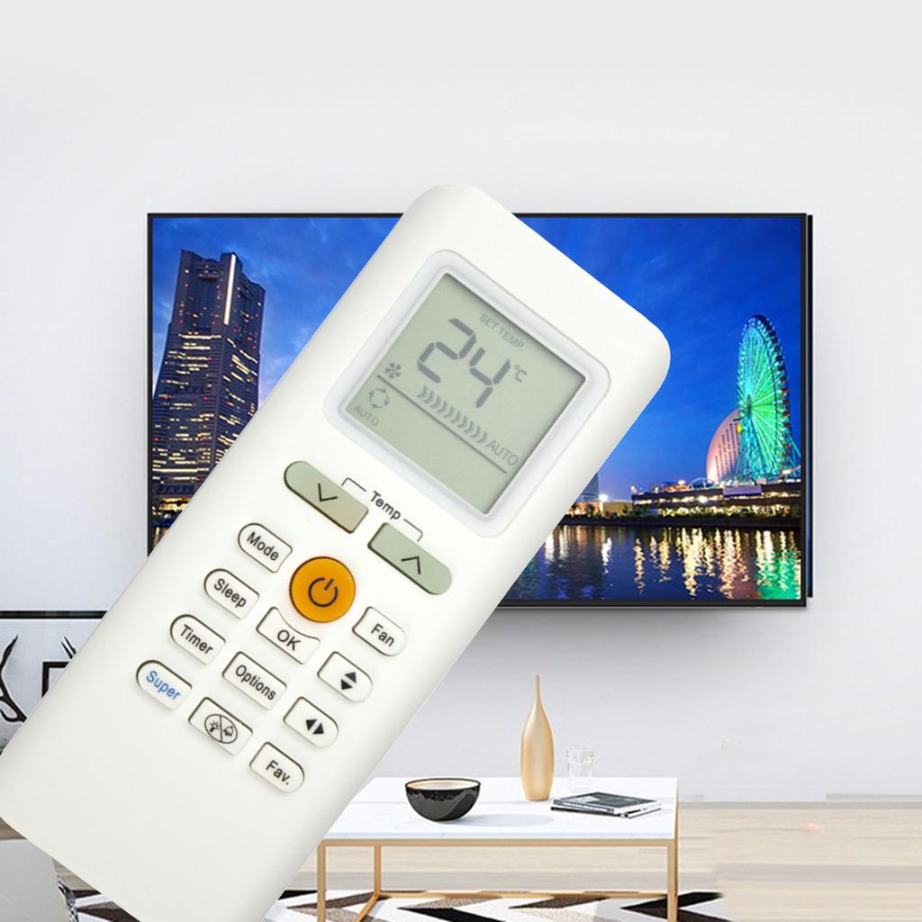 Universal Air Conditioner Remote Control Lightweight Remote Control Universal with Multiple Modes Used for RG70A BGEF
