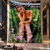 Wall Hanging Tapestry,Ariana Grande Printed Fabric Backdrop For Dorm Room Party Decoration