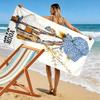 Custom Name Holly Hobbie Print Beach Towel, Large Soft Quick Dry Towel for Beach Camping Swimming_xia