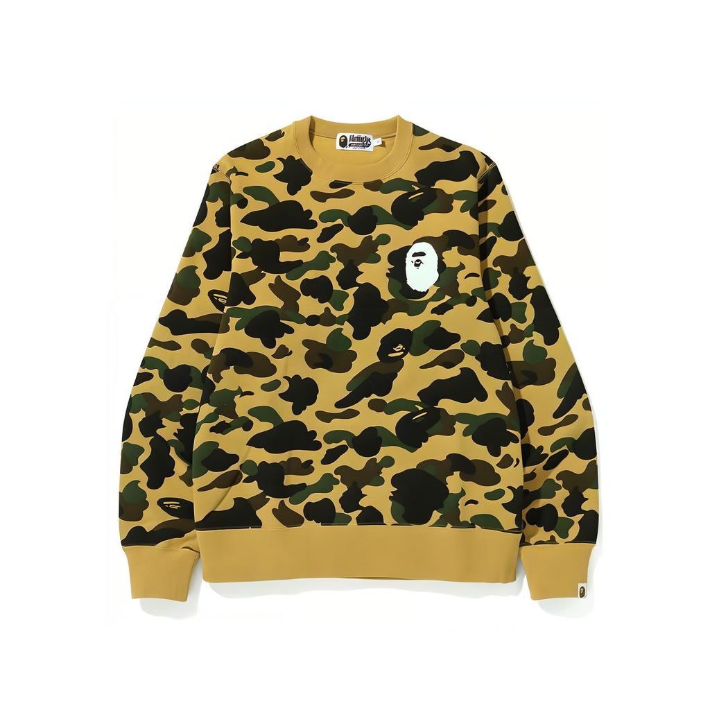 Bape свитшот с принтом 1st Camo Ape Head 0ZXSWM113011H
