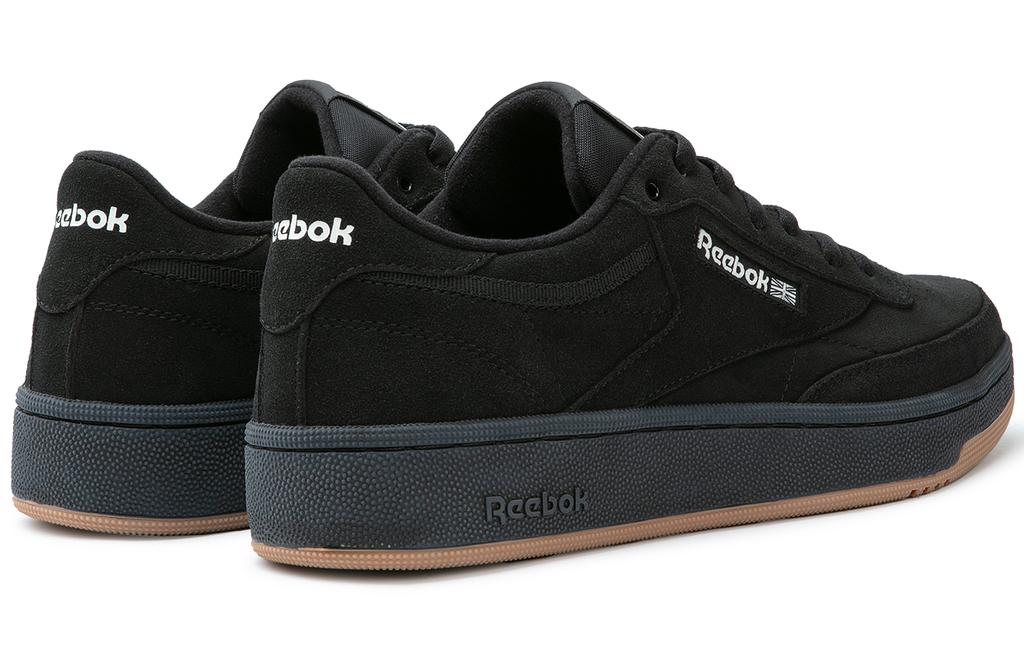 Reebok КРОССОВКИ CLUB C 85 W+ Низкие Скейтбордические Унисекс Черный Воин 24FRC901U0GH0