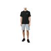 STONE ISLAND Мужская футболка с коротким рукавом, однотонная, с круглым вырезом, свободного кроя, топы, черный 101523757-A0029