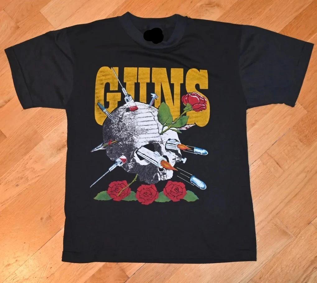 1980-х GUNS N' ROSES винтажный оригинальный Редкий 1988 ТУР рок