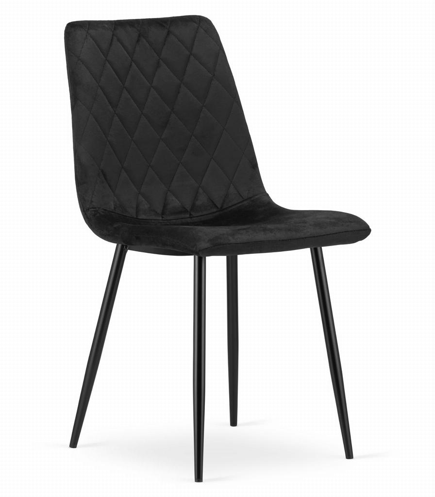 TURIN chair - black velvet x 3