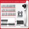 Mini ratchet 72 teeth small flying wrench socket multi-function dual-purpose ratchet screwdriver set