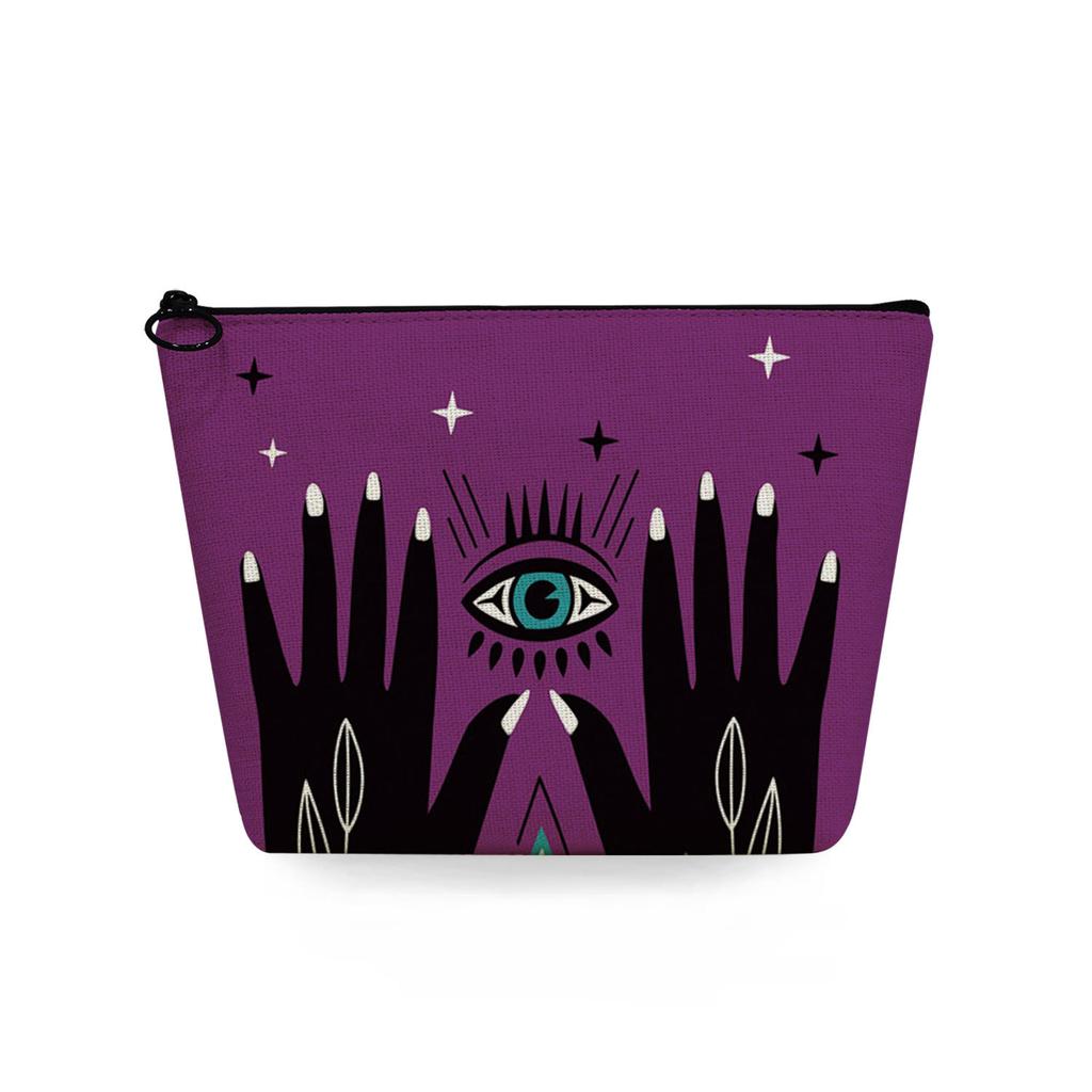 Женская косметичка с принтом глаз, для туалетных принадлежностей, органайзер для путешествий, 6769