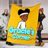 Gracie's Corner printed throw blanket—lightweight,soft,warm;versatile blanket for all seasons—perfect as &air-conditioning throw,nap blanket
