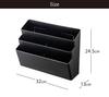 Yamazaki Washing Machine Side Magnetic Storage Pocket 3 Tier Black Tower Laundry Hook Included 4297 Approx. W32XD13XH24.5cm