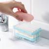 1pc Multifunctional Soap Box Soap Foaming Box with Roller Cover Hands-free Friction Foaming Soap Box Household Soap Box