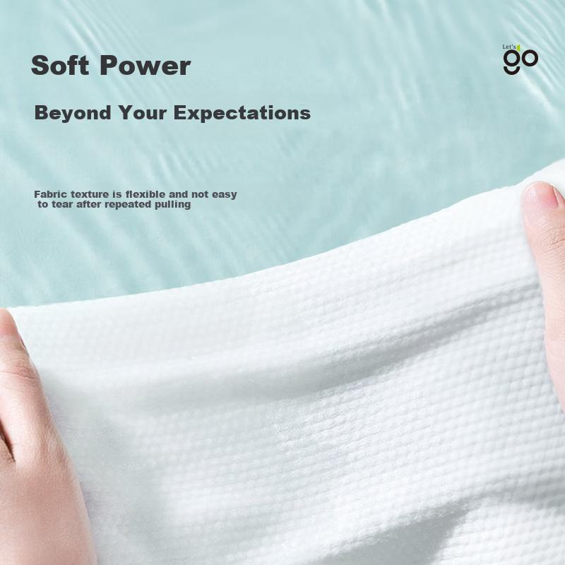 Freego Disposable Non-Compressed Portable Bath Towels Travel Towels Portable Hotel Supplies Thickened *5 Pieces