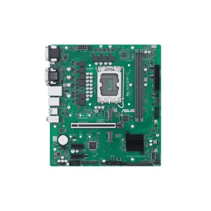 Placa Base ASUS H810 LGA1700 Micro ATX PRO H810M-C-CSM DDR4 PCIe 4.0 M.2 SATA LAN