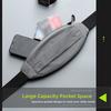 Waterproof Sports Waist Bag 7 Inch Mobile Phone Bag Fitness Bag Reflective Running Bag  Hiking