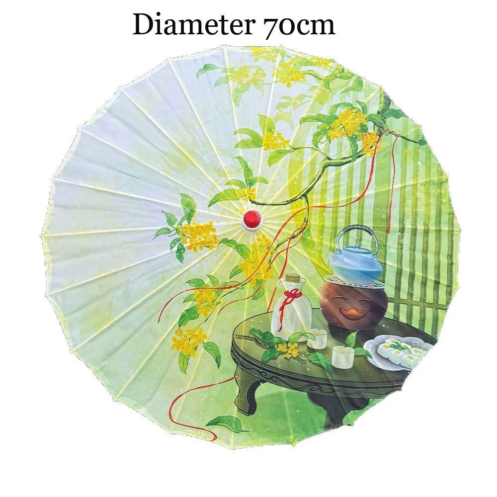 Chinese Antique Style Kids Women Decorative Umbrella Bridesmaids Party Scenery