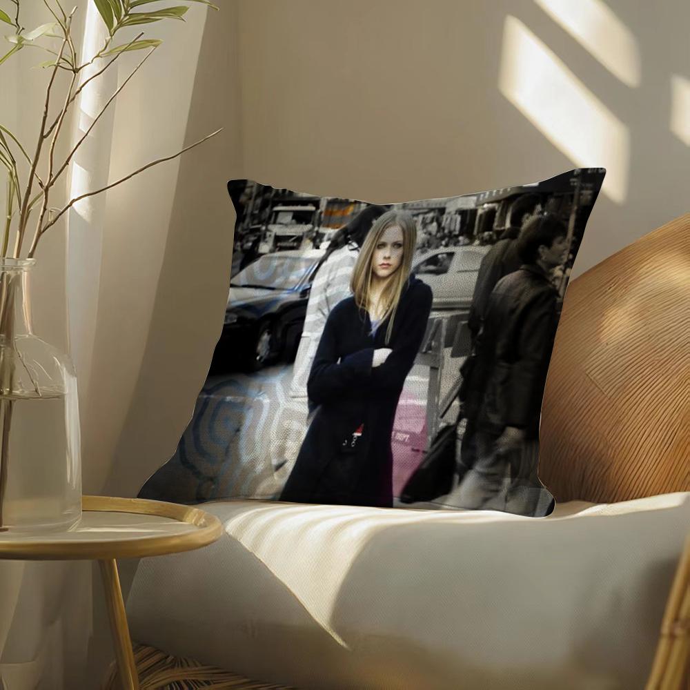 Letgobya-Avrillavigne Pillow Case Pillowcase, Double-Sided Printed, Sofa Cushion, Bedroom Headboard