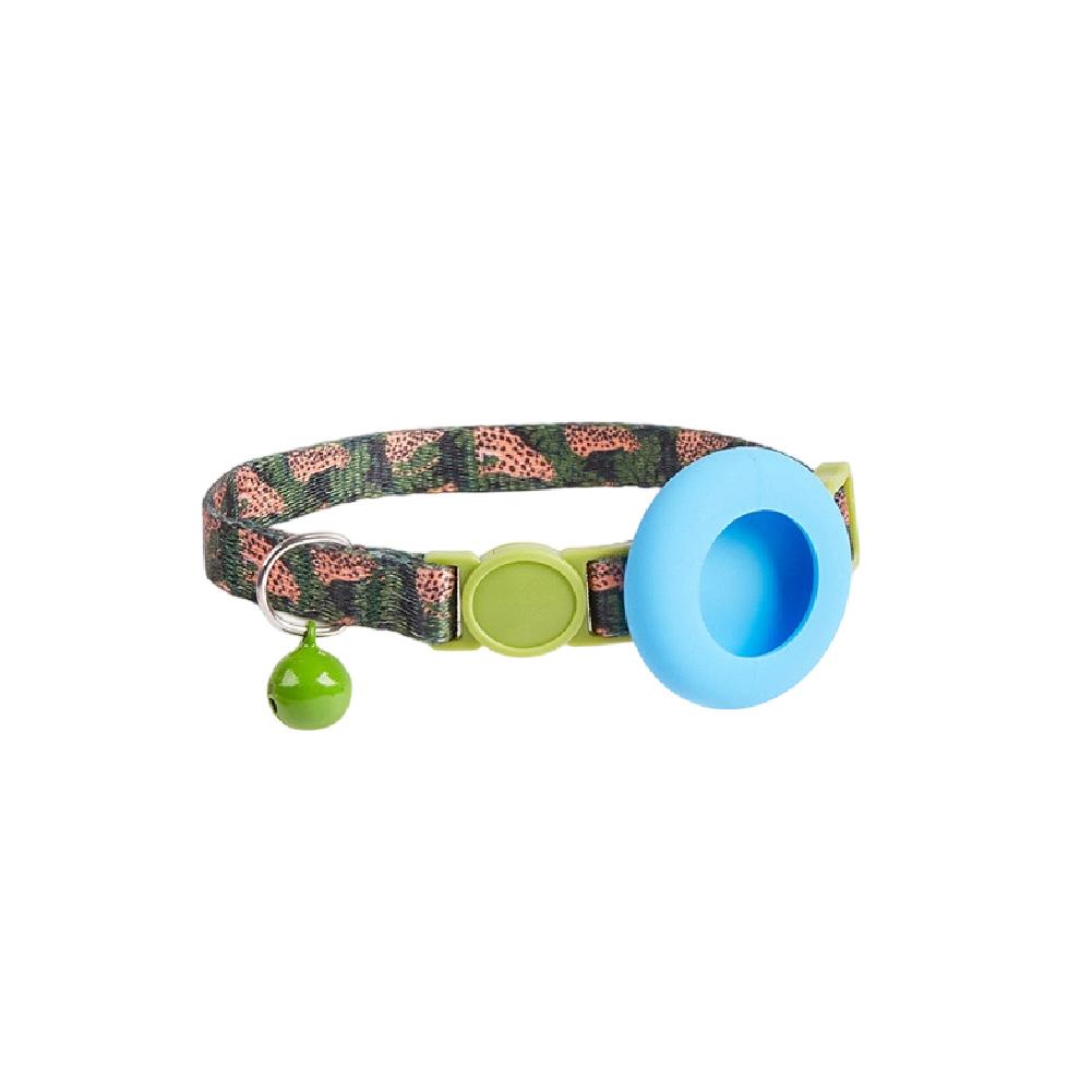 Регулируемый Милый Защитный Чехол для Трекера Ошейник для Кошки Защитный Чехол для GPS-трекера Цветной Шейный Ошейник для Домашнего Питомца Кошки для Позиционирования для Airtag Ошейник для Питомца