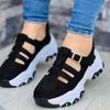 2024 Summer New Breathable Mesh Wedge Sandals Comfort Lady Vulcanized Shoes Womens Thick Bottom Sneakers Casual Mujer Zapatillas