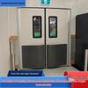 Двусторонняя композитная противоударная дверь с функцией возврата из нержавеющей стали для склада и холодильного склада.