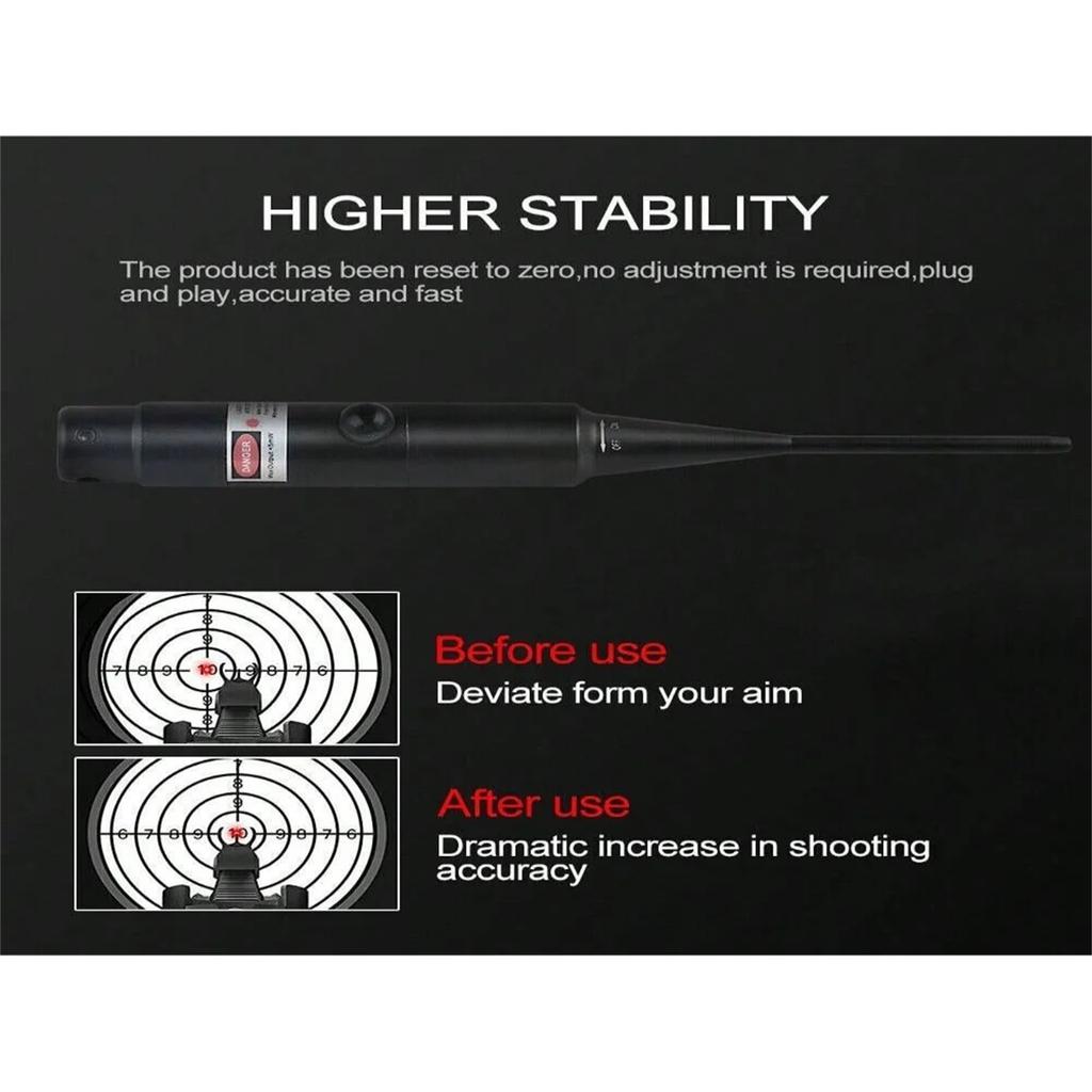 Набор для пристрелки, подходит для калибров от .17 до .78, многопортовые адаптеры.