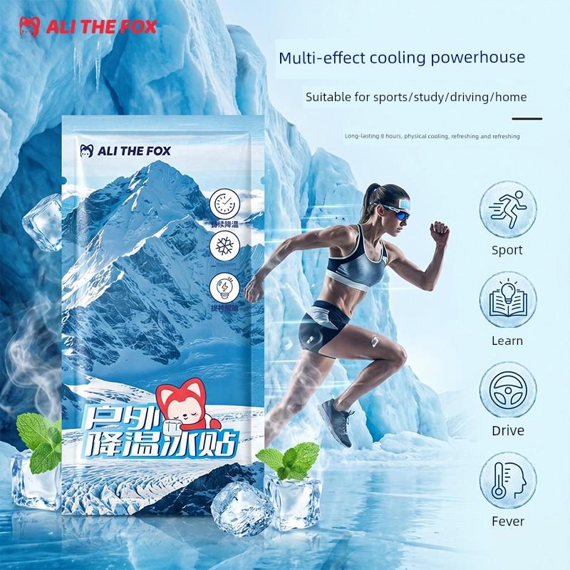Cooling Patch, a Summer Heat-Relief Magic Tool, Ice Patch for Cooling and Temperature Reduction, Suitable for Mobile Phone Cooling, Student Travel