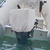 Boat Outboard Motor Cover Protector with Drawstring Marine Accessories Heavy Duty Dustproof