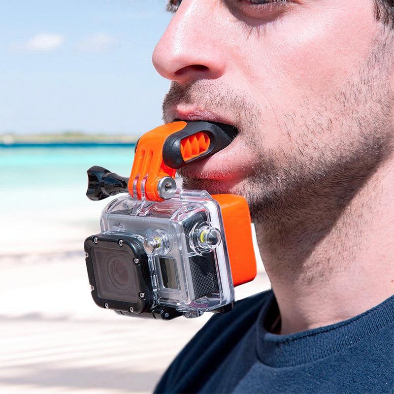 Surf Teeth Braces Монтажный кронштейн для рта для GoPro Hero 12 11 10 9 8 7 5 Insta360 X2 X3 DJI Osmo Экшн-камера Аксессуары