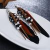 Серьги-перья Длинные свисающие серьги Богемные кулоны Кулон-перо Свисающая серьга Украшение для платья