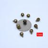100Pcs Brass Jingle Bell Pendant Christmas Tree Loose Beads Accessories Decoration DIY Crafts Home