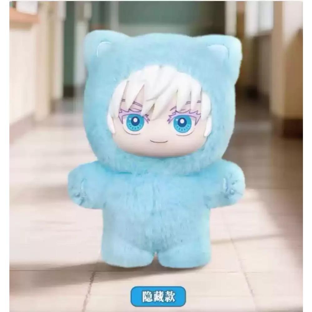 В наличии Оригинальный Eaki Jujutsu Kaisen Сезон 2 Кошачий парк Вечеринка Годжо Сатору Плюшевая кукла-подвеска-модель Коллекция