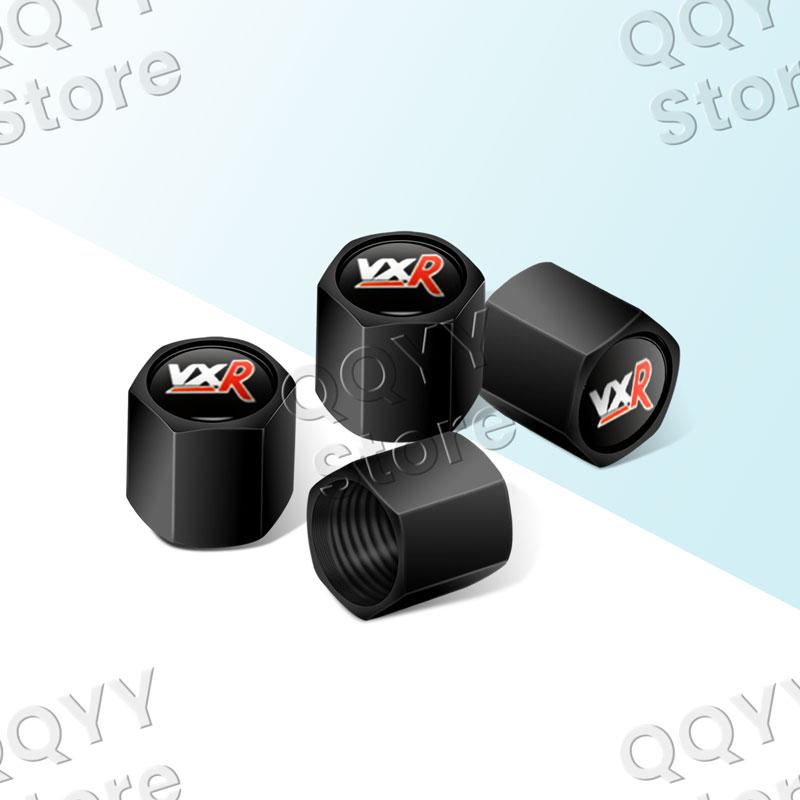 Q1014Pcs Metal VXR Logo Car Wheel Tire Valve Caps Tyre Rim Stem Airdust Covers For Vauxhall Opel Astra H J Insignia Zafira Corsa D