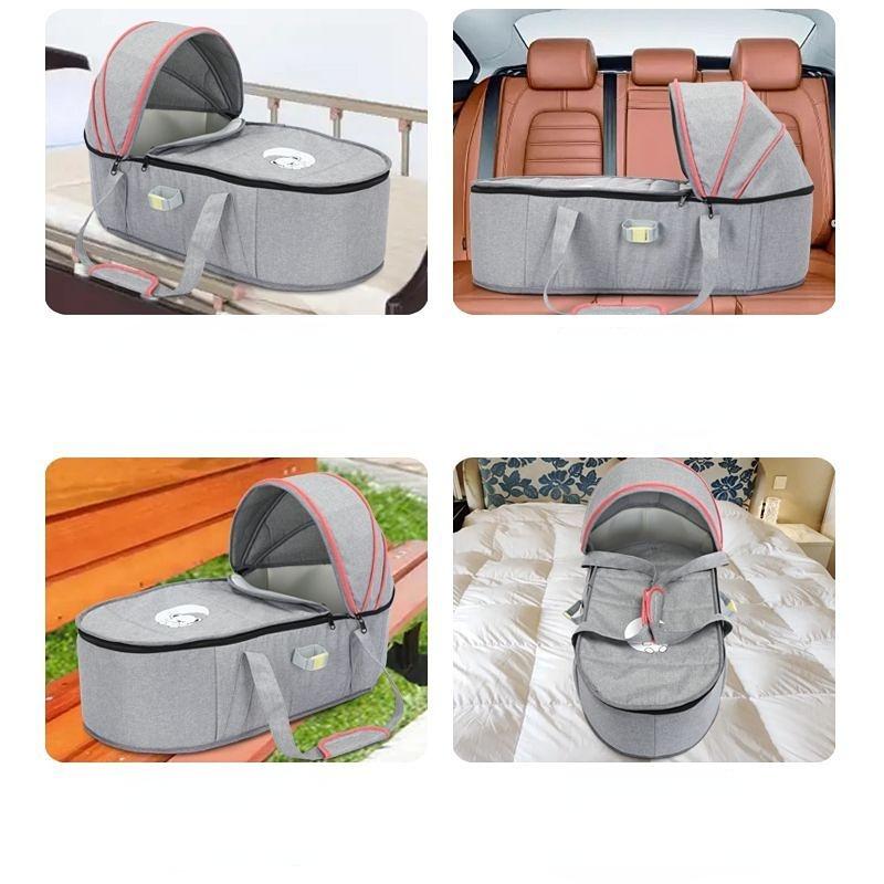 Корзина для переноски ребенка, портативная переносная корзина для новорожденных, передвижная спальная корзина, кровать в кровати, детский дорожный артефакт