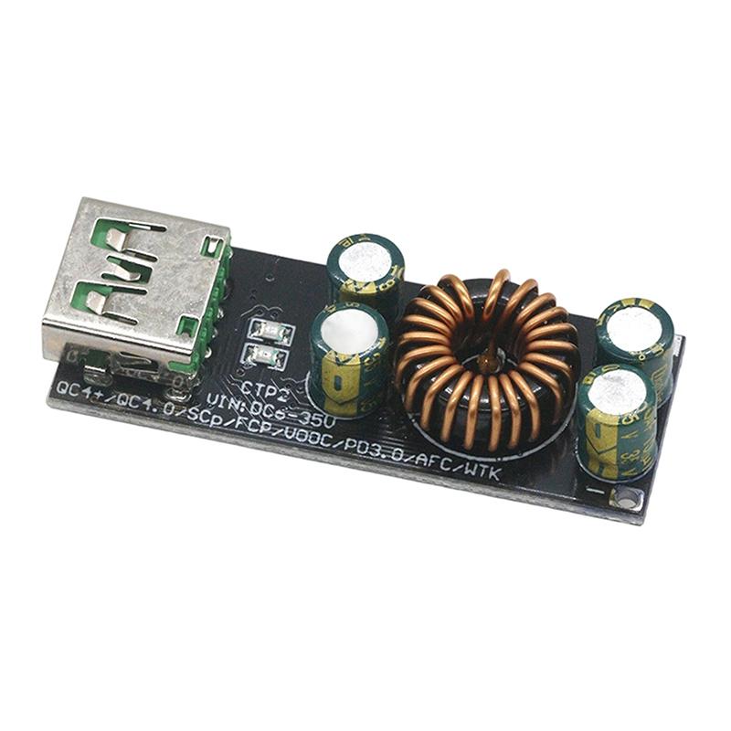 Qc4.0 Qc3.0 Usb Type-C Mobile Phone Quick Charge Adapter 6-35V Step Down Boost Module For Huawei Scp/Fcp
