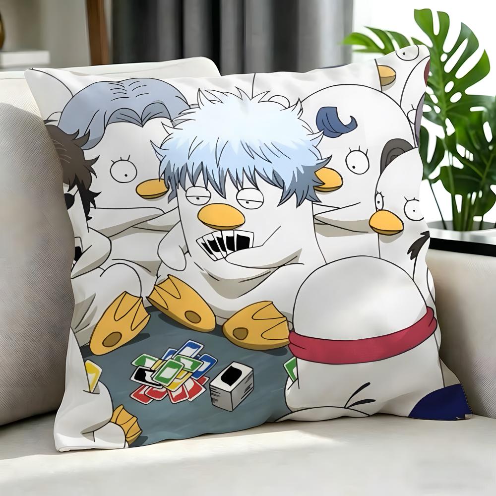 Anime GGintama Cushion Cover Cushion Cover Set Pcs x x x Pillowcase Decorative Sofa Home Decor