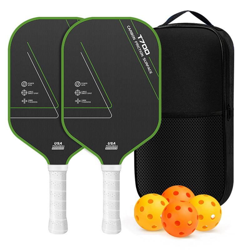 Pickleball Paddle T700 Carbon Fiber Textured Matte 16mm