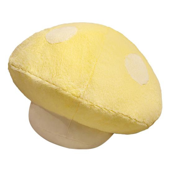 Декоративная подушка Мягкая удобная креативная яркая цветная плюшевая кукольная подушка с грибами, товары для дома