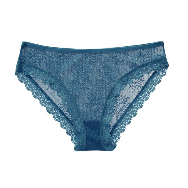 FINETOO 1 шт., сексуальные кружевные стринги, женские трусики с низкой талией и бабочкой, прозрачное нижнее белье, женские трусы, трусики Lingere, женское нижнее белье