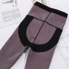 Осенне-зимние женские плюшевые теплые брюки больших размеров, модные высокоэластичные леггинсы