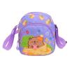 Cartoon Printed Capybara Shoulder Bag Children Outdoor Leisure Crossbody Bag