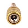 8mmTire Valve Clip Solid Brass Quick Connect Adapter Thread Inflatable Joint Car Motorcycle Bike Tyre Nozzle Clamp Accessories