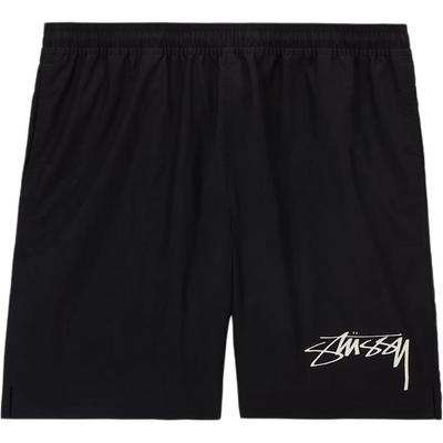 Черные нейлоновые шорты унисекс Stussy x Nike FJ9167-010
