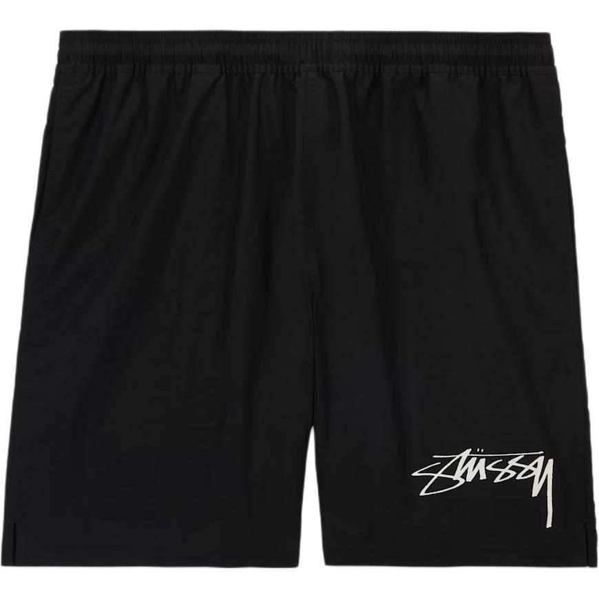 Черные нейлоновые шорты унисекс Stussy x Nike FJ9167-010