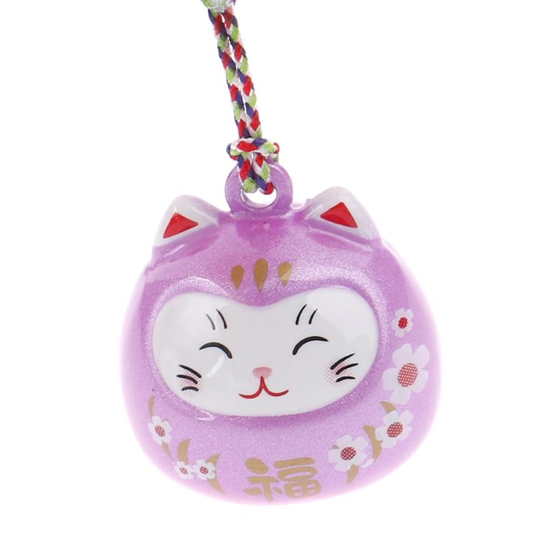 Мультфильм японский Lucky Cat брелок Maneki Neko безделушки автомобильная сумка кулон брелок