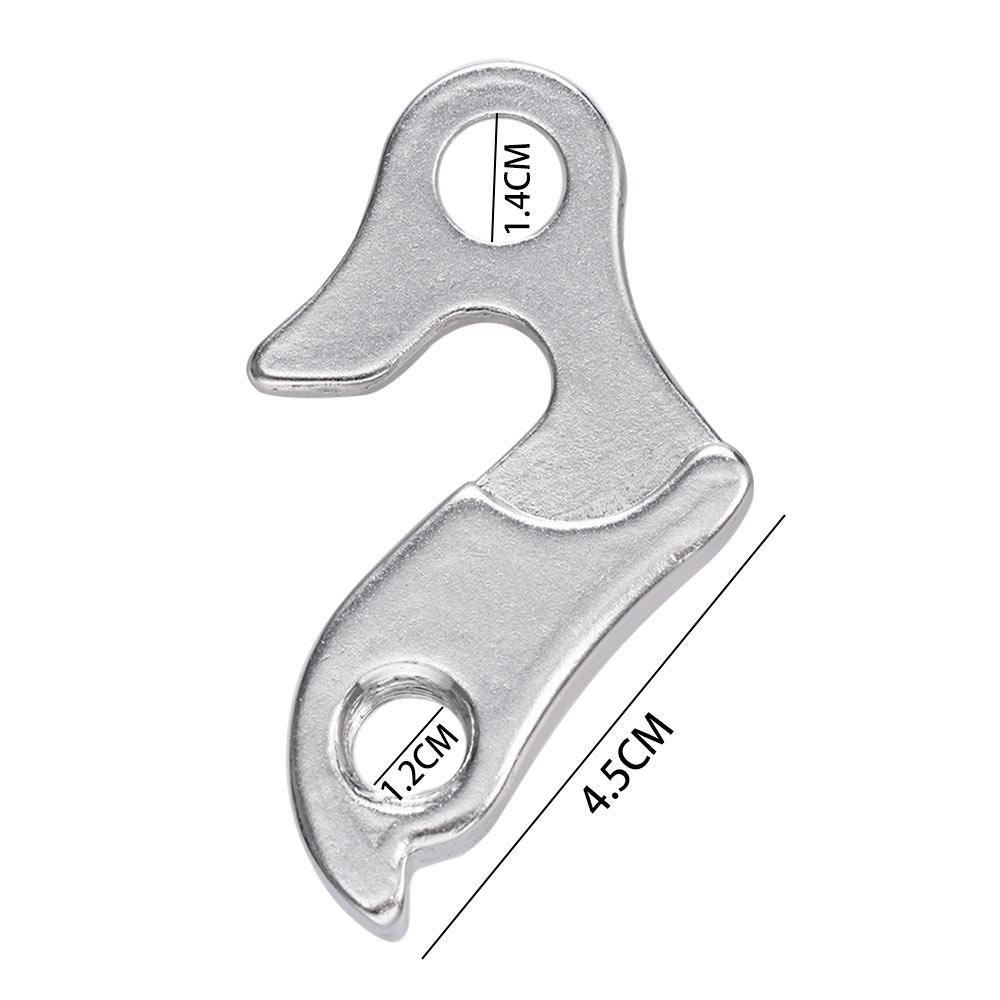 Крюк Спорт на открытом воздухе Универсальный Велосипедный Ушко Трансмиссия Задний Крюк МТБ Цинковый Цинковый Сплав Адаптер Велосипед Задняя Рама