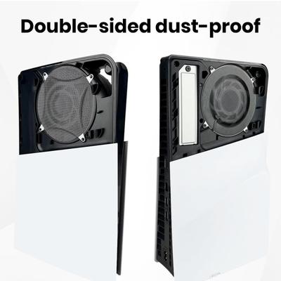 2 шт. Пылевая сетка для PS5 Slim Пылевой фильтр Прецизионное отверстие Самоклеящаяся Отличная липкость Противоскользящая Моющаяся Пыль для охлаждающего вентилятора